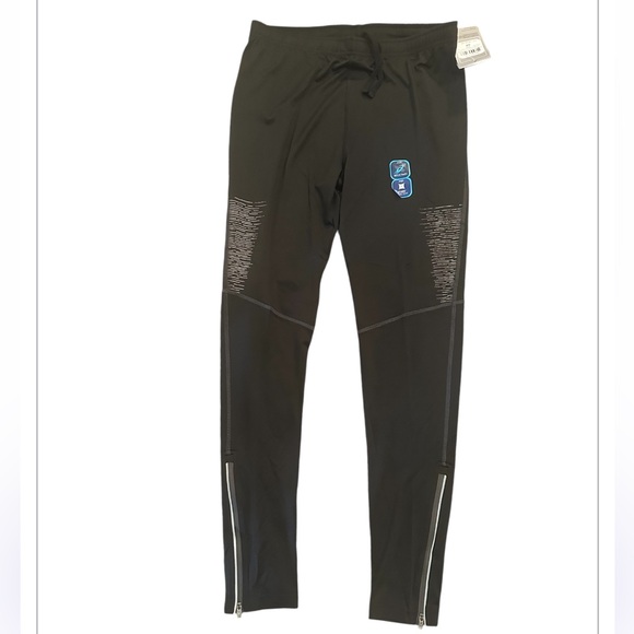 ASICS Shori Running Tights - Black with Zipper Ankle Reflective Size Small NWT - Picture 1 of 6